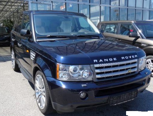 Left hand drive LANDROVER RANGE ROVER SPORT TDV8 HSE 4X4